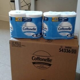 Cottonelle Ultra Clean Toilet Paper with Active CleaningRipples Texture, Strong Bath Tissue, 24 Family Mega Rolls (24 Family Mega Rolls = 132 Regular Rolls) (4 Packs of 6), 388 Sheets per Roll photo review